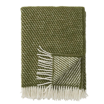 Wool Blanket Velvet – avocado