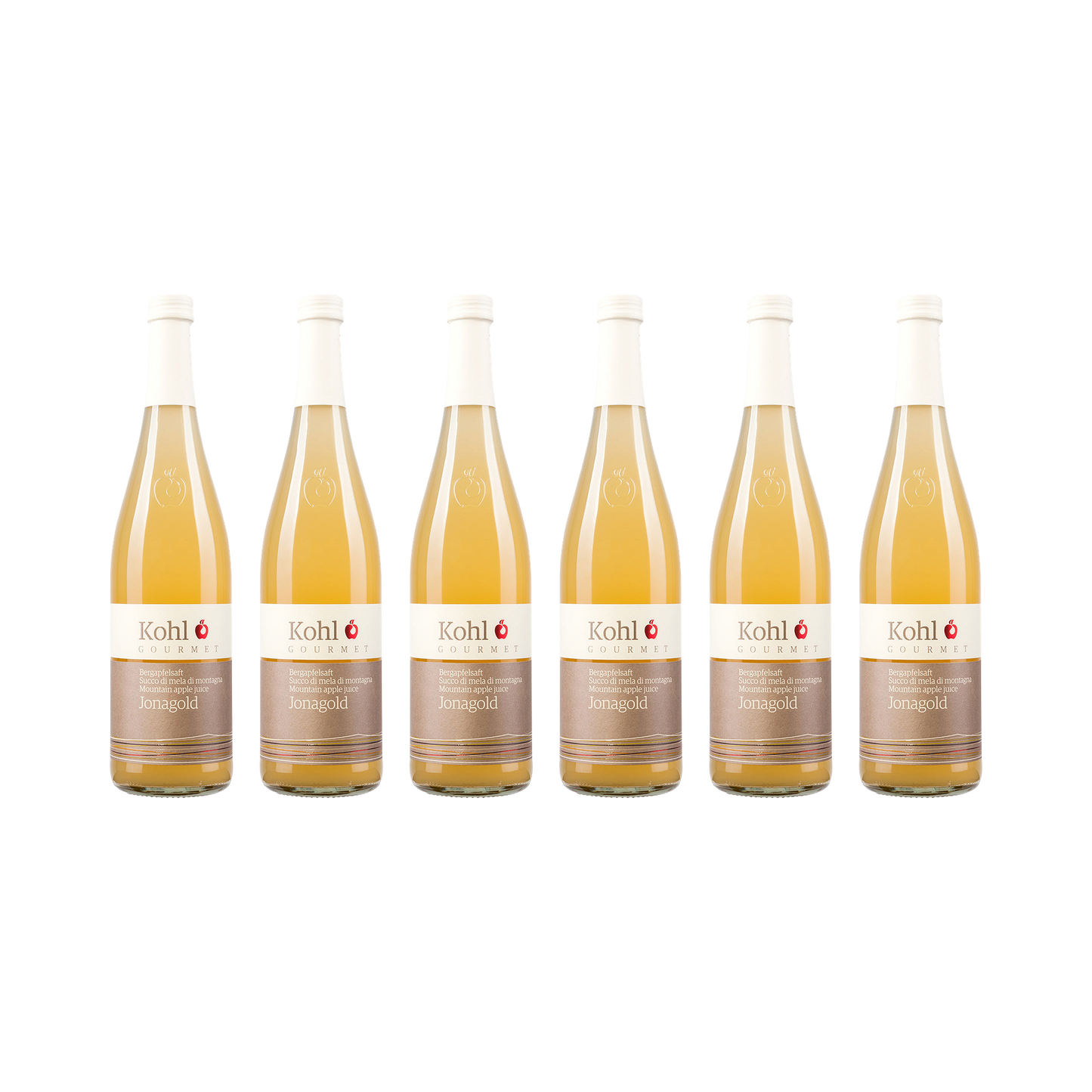 Kohl Bergapfelsaft Jonagold — 6er Set