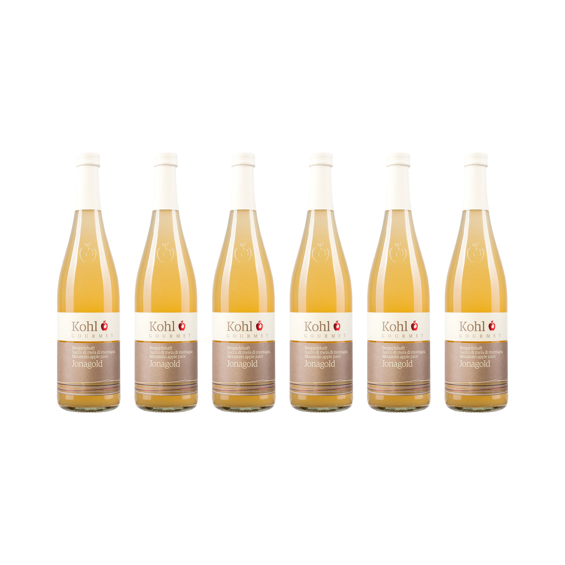 Kohl Bergapfelsaft Jonagold — 6er Set