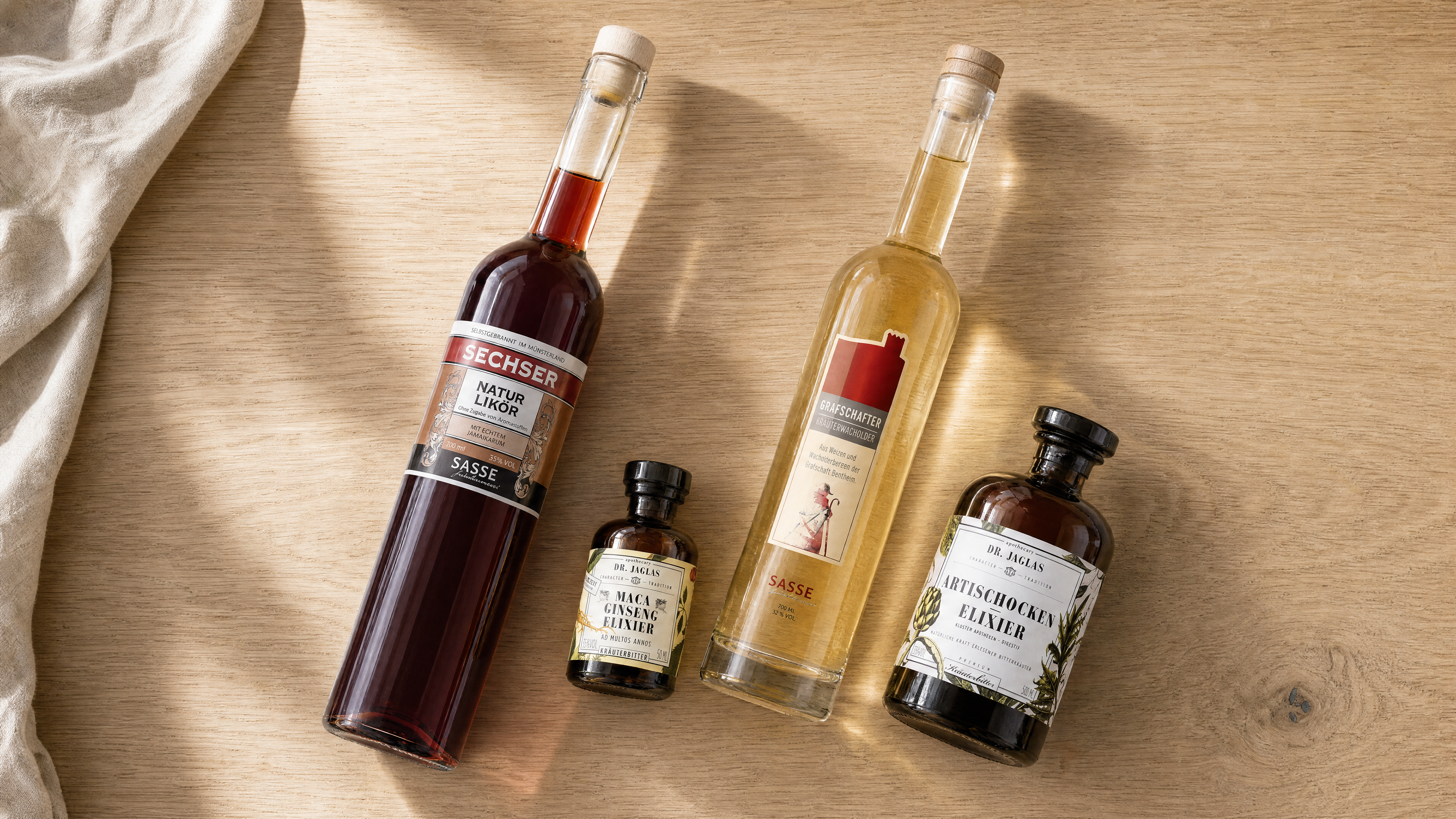 Kräuterlikör & Bitterlikör online kaufen – aromatisch