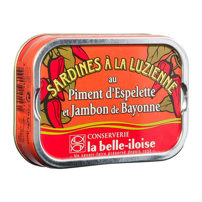 Sardinen á la Luzienne