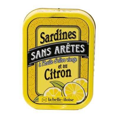 Sardinen ohne Gräten mit Zitrone