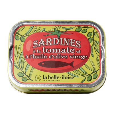 Sardines with olive oil and tomato