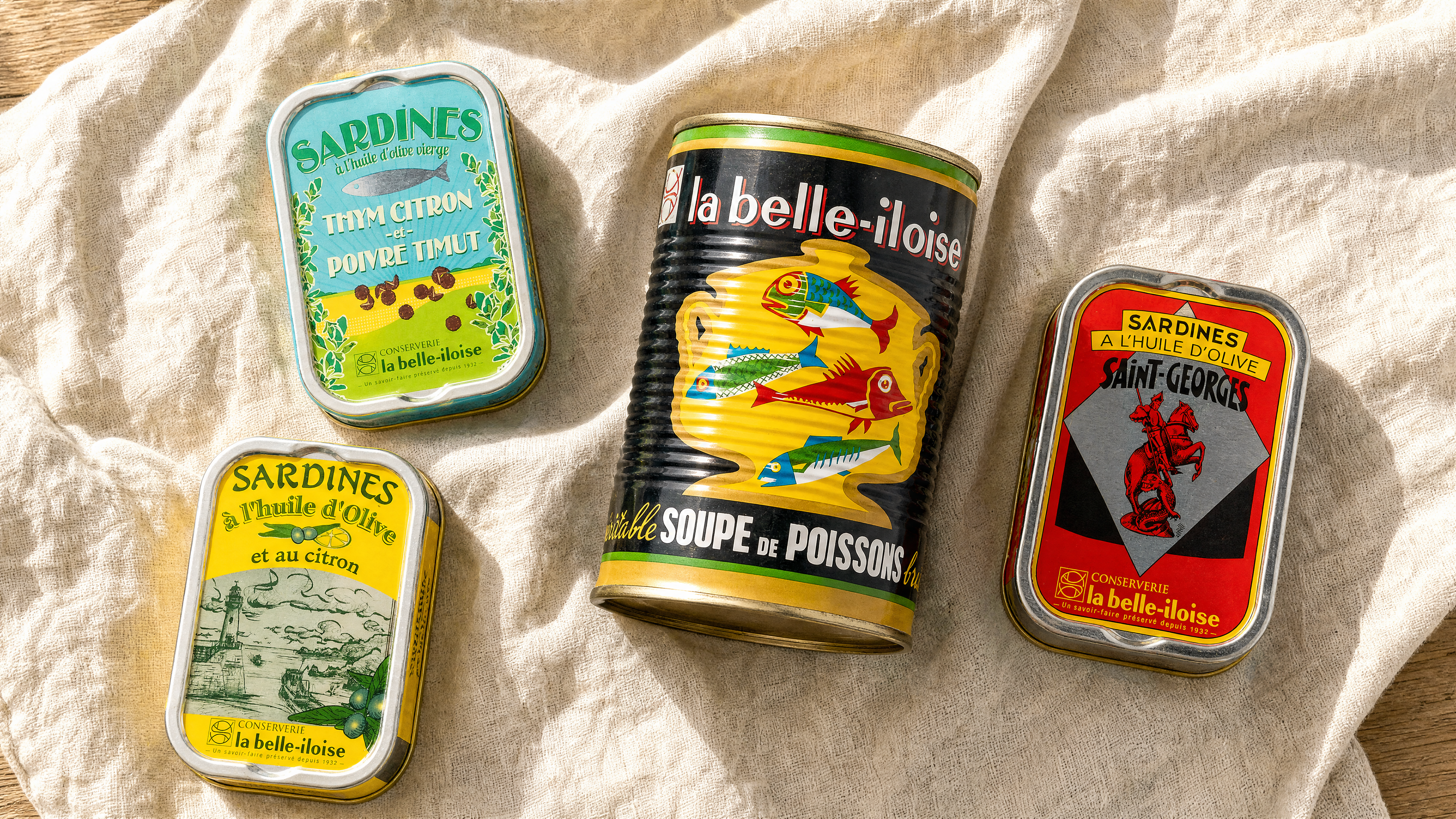 la belle-iloise – Fischkonserven