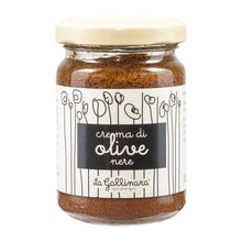 La Gallinara schwarze Olivenpaste 130g