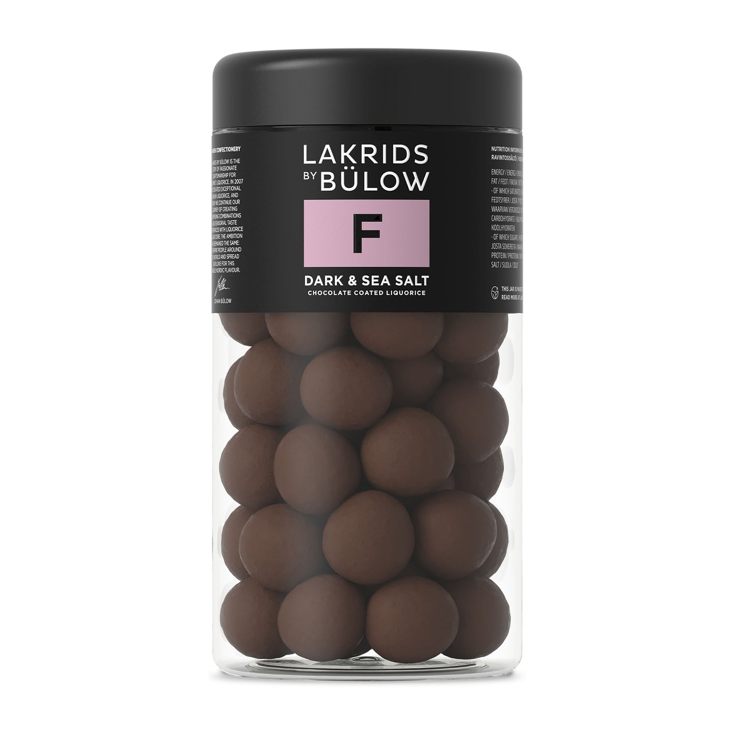Lakrids by Bülow  F  Dark Sea Salt  regular