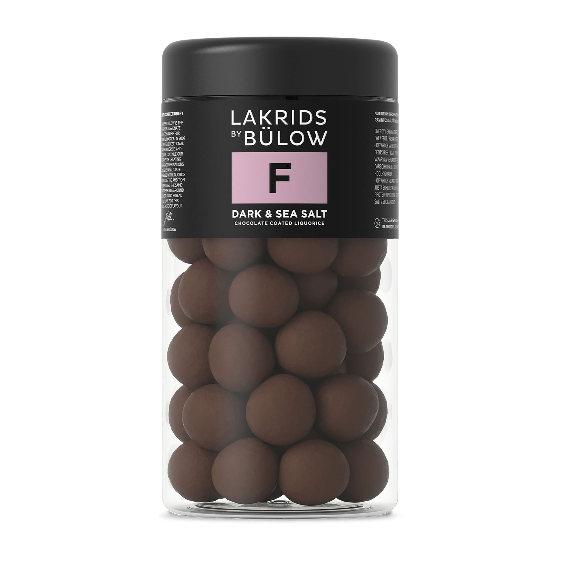 Lakrids by Bülow  F  Dark Sea Salt  regular