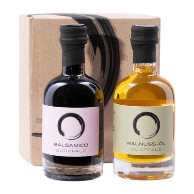 Balsamico-Walnussöl Set – 2 x 50 ml