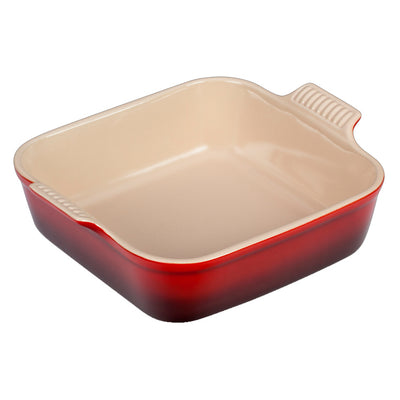 Casserole Dish High 23cm – Cherry Red