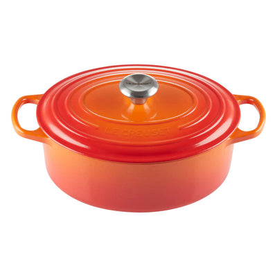 Bräter Oval – 29cm Ofenrot
