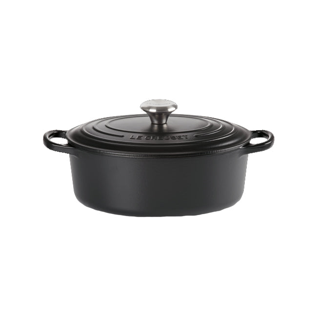 Le Creuset  Bräter Oval  31cm Schwarz