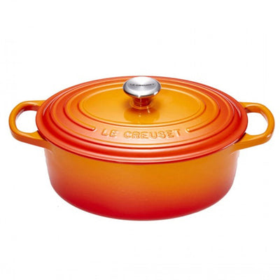 Bräter Oval – 33cm Ofenrot