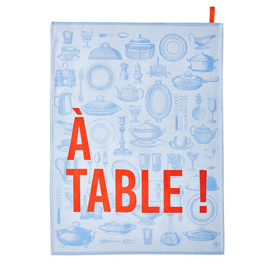 Dish towel A table – blue
