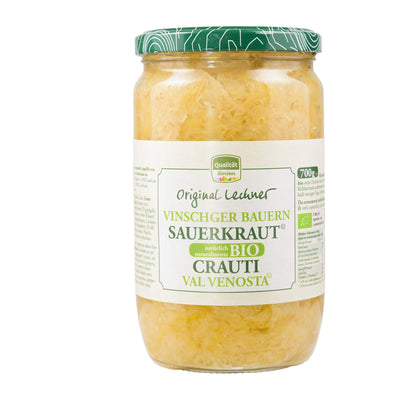 Bio Sauerkraut im Glas – 700g