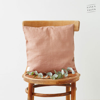 Linen Pillowcase 40x40 – Cafe Creme