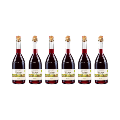 Prisecco – Bio Rot – alkoholfrei — 6× 750 ml