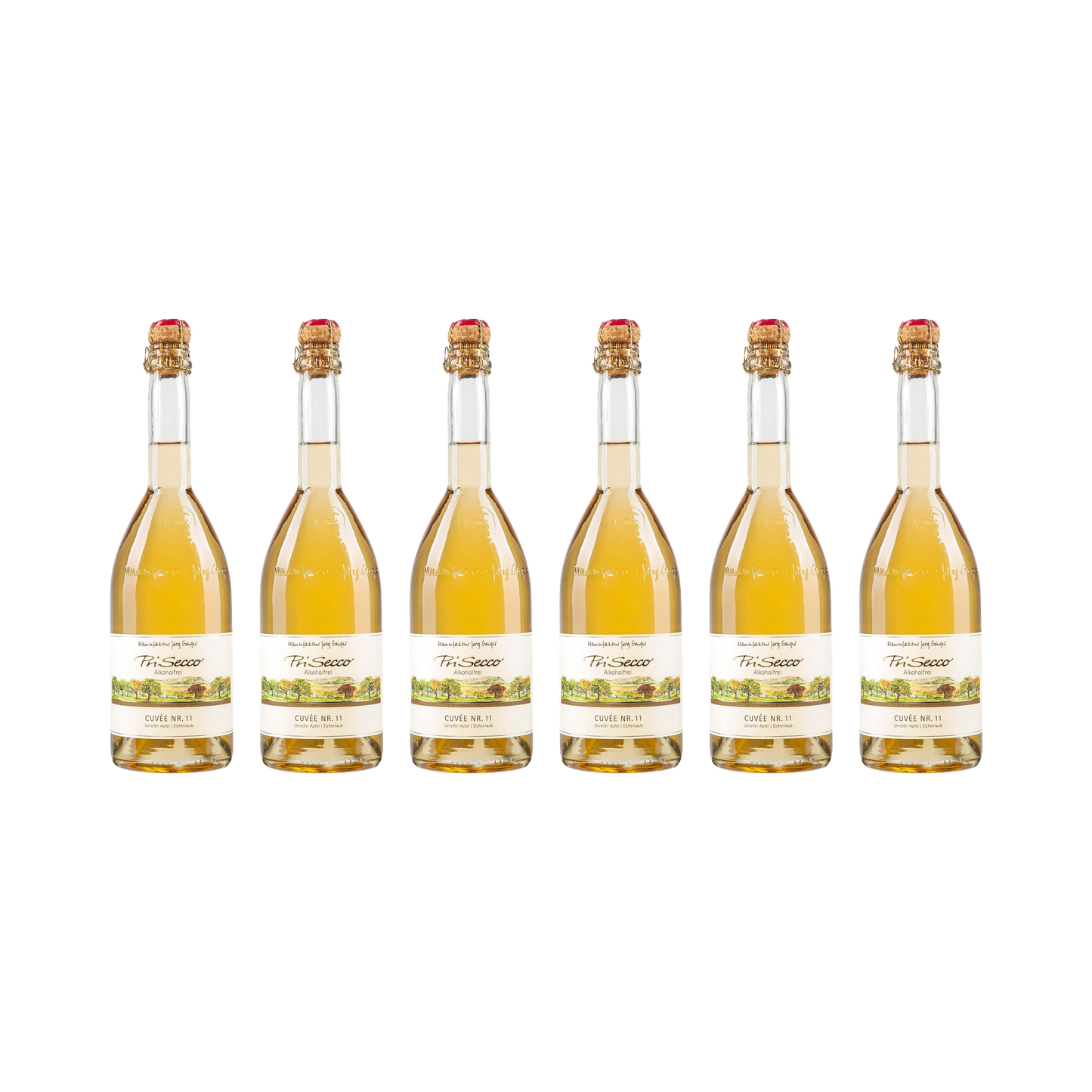 Prisecco Cuvée Nr. 11 –  alkoholfrei — 6× 750 ml