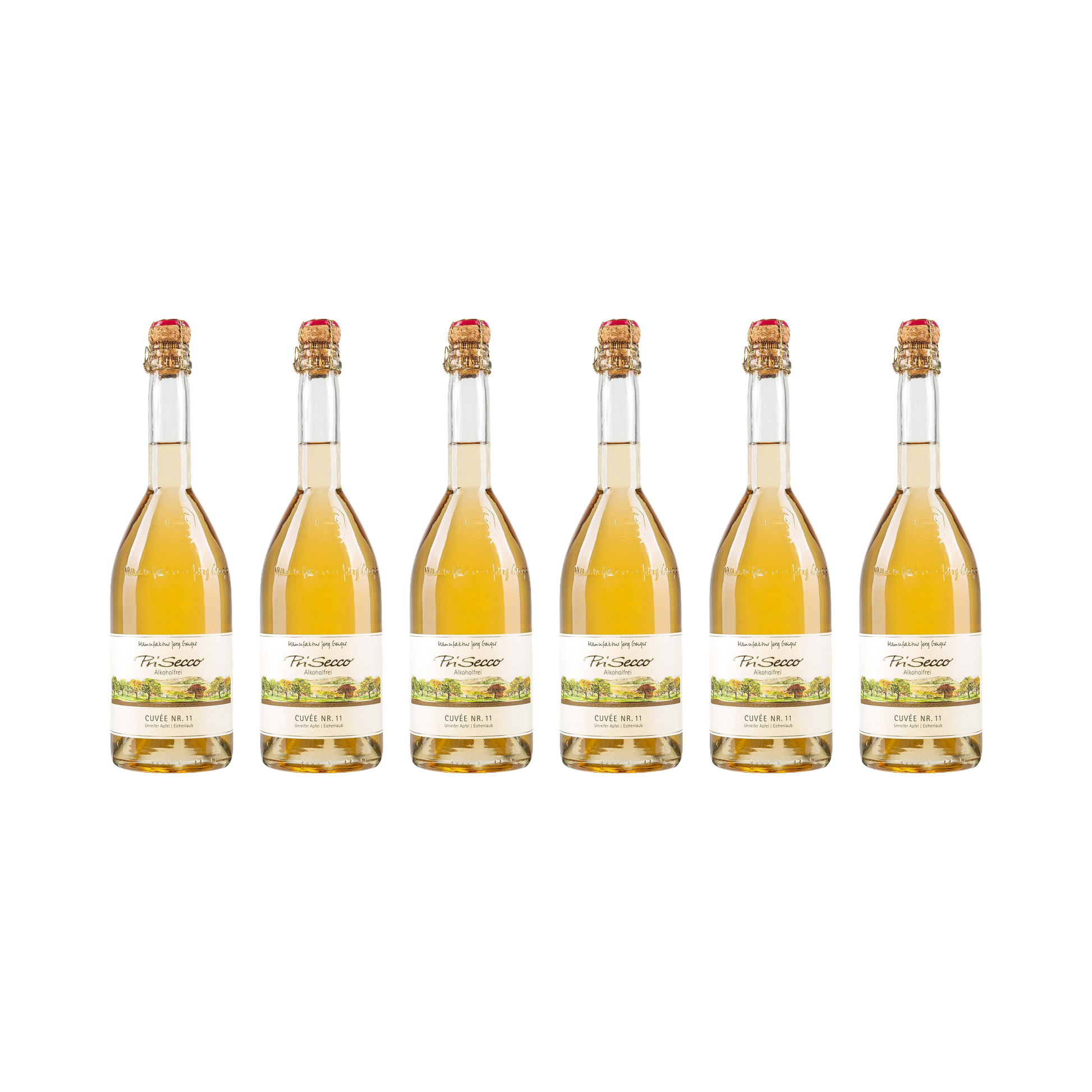Prisecco Cuvée Nr. 11 –  alkoholfrei — 6× 750 ml