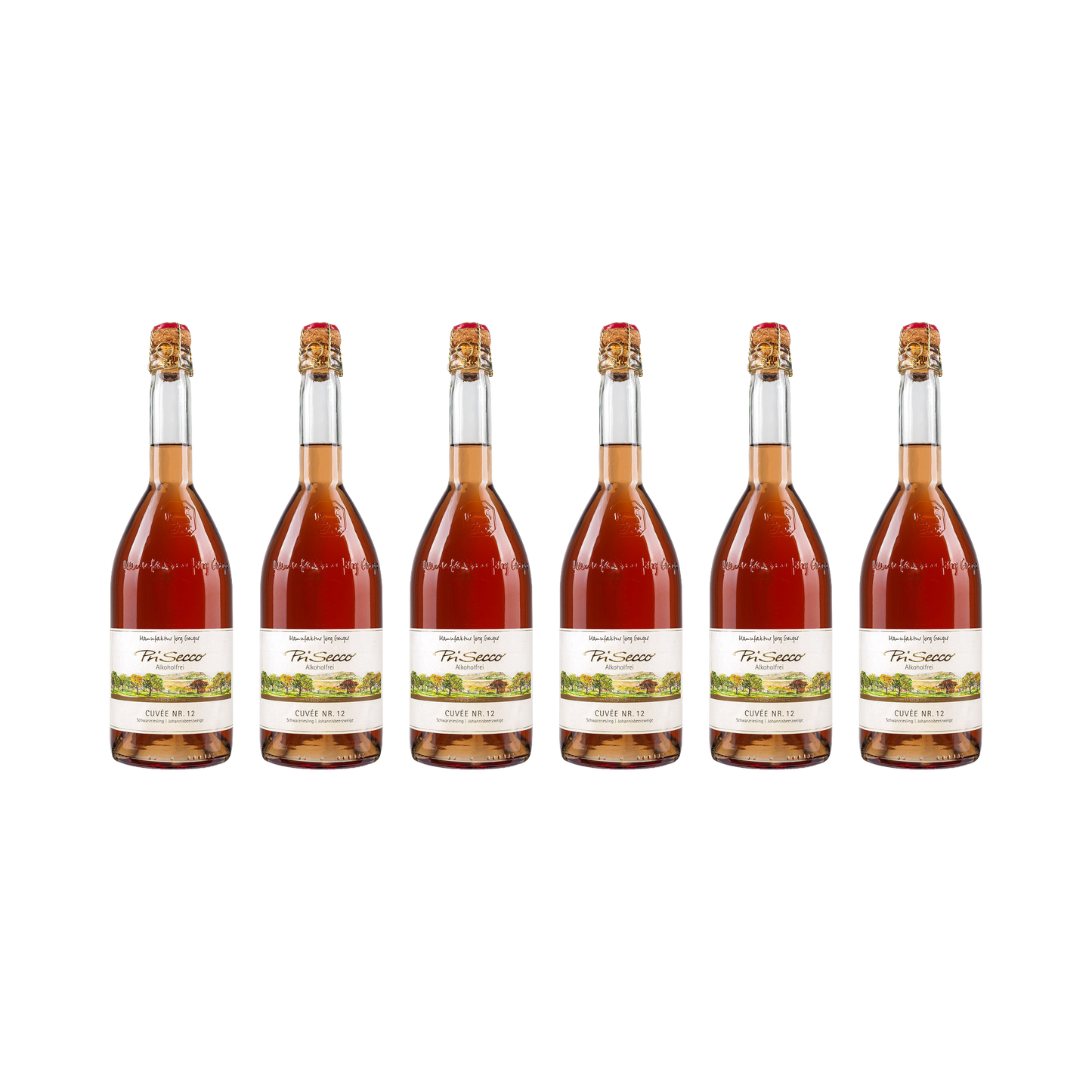 Prisecco Cuvée Nr. 12 – alkoholfrei — 6× 750 ml