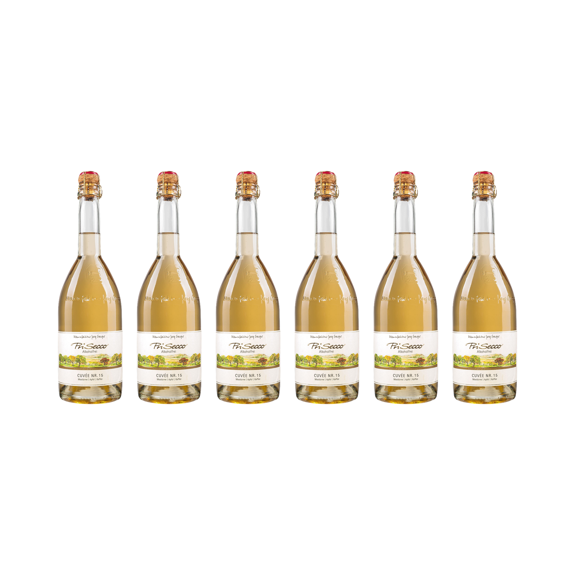 Prisecco Cuvée Nr. 15 – alkoholfrei — 6× 750 ml
