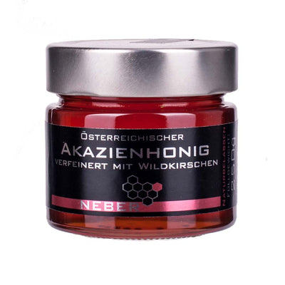Akazienhonig mit Wildkirschen