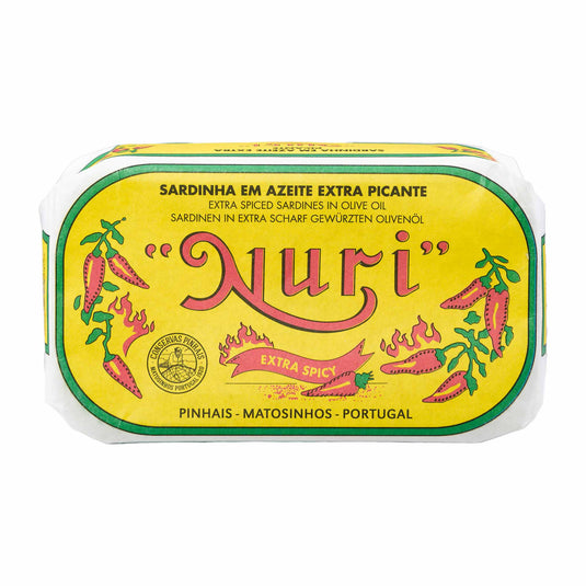 Nuri Sardinen in extra scharfem Olivenöl 90g