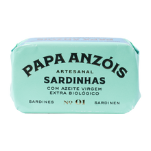 Sardinen in nativem Bio-Olivenöl extra von Papa Anzóis