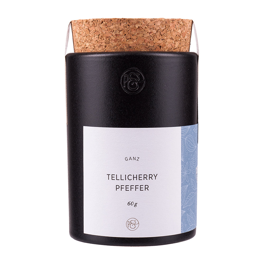 Pfeffersack und Soehne  Tellicherry Pfeffer  Keramikdose