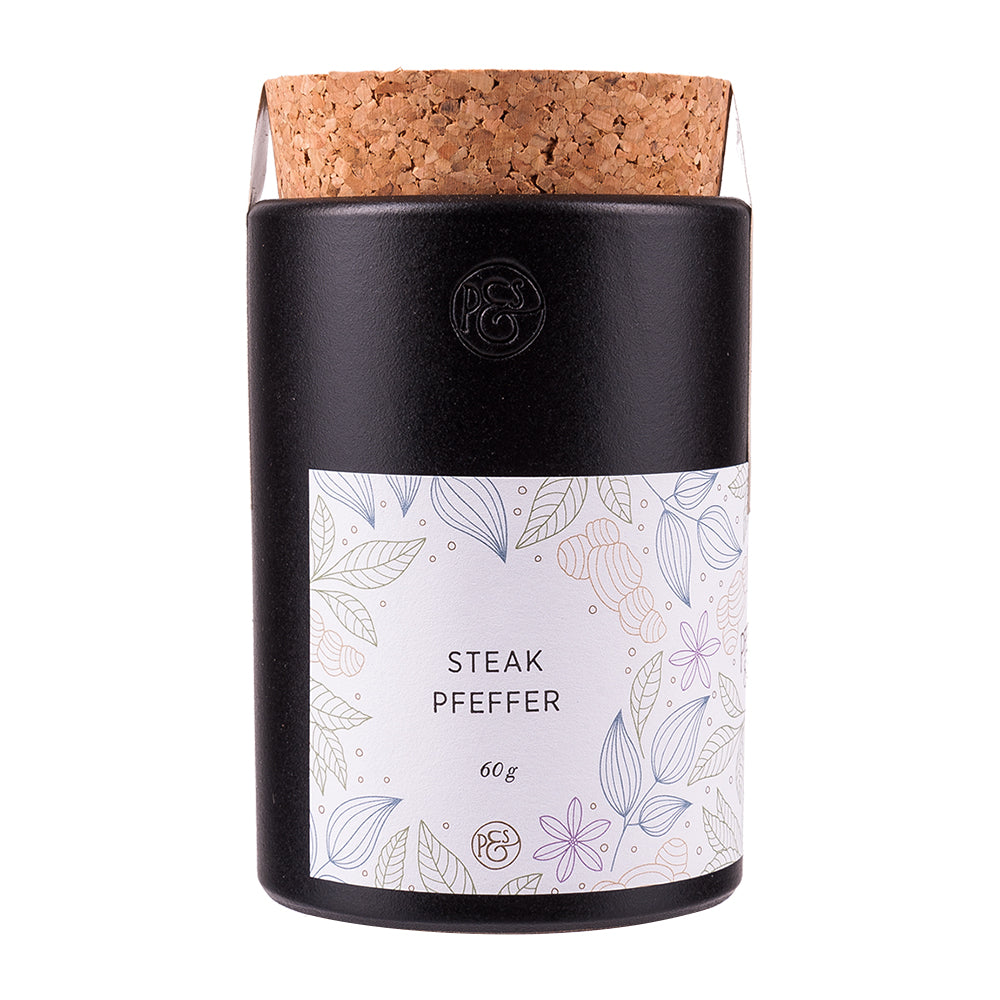 Pfeffersack und Soehne  Steakpfeffer  Keramikdose
