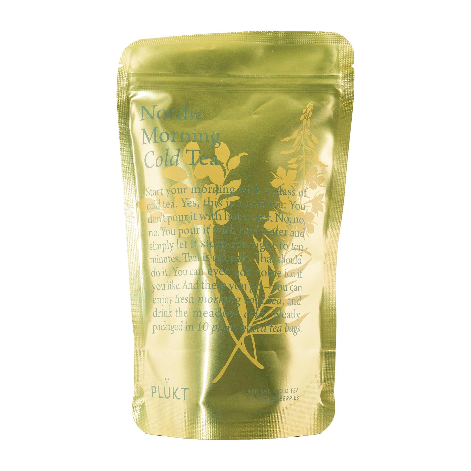 Plukt  Nordic Morning Cold Tea  Bio Kräutertee