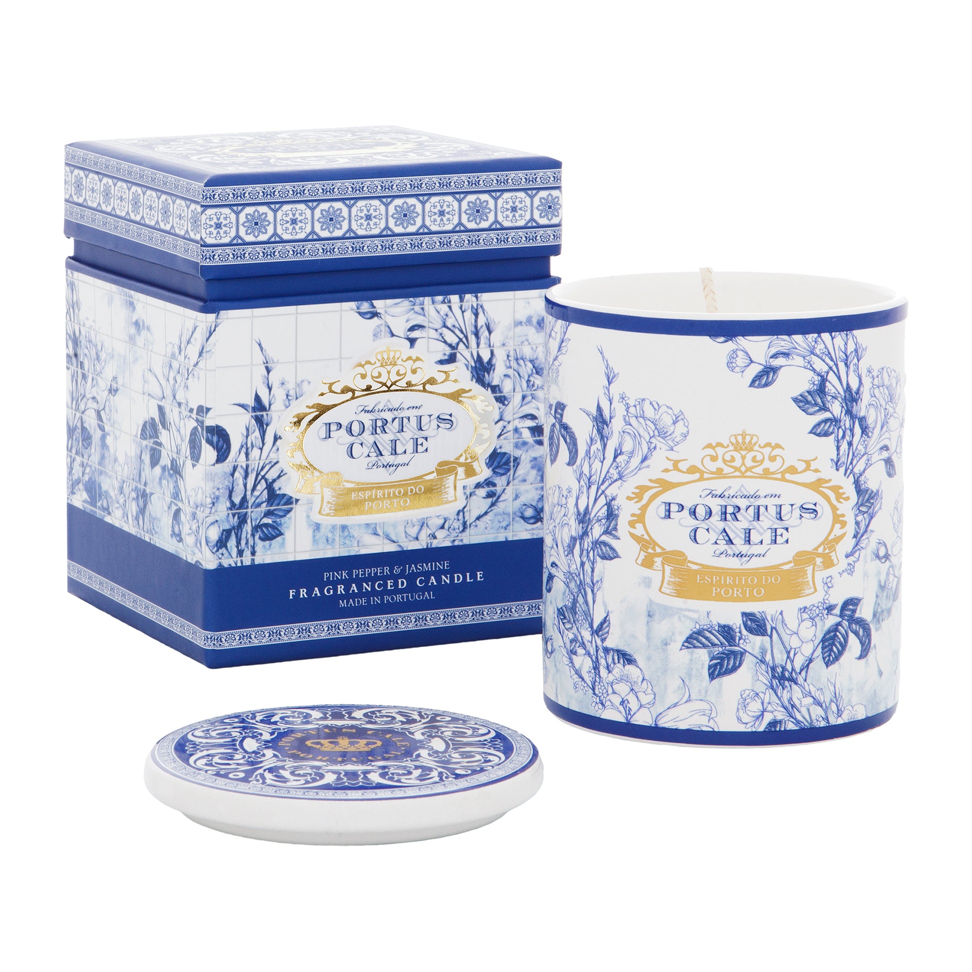 Portus Cale  Duftkerze Gold & Blue