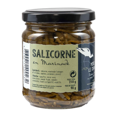 Meeresspargel (Queller) im Glas – Salicorne
