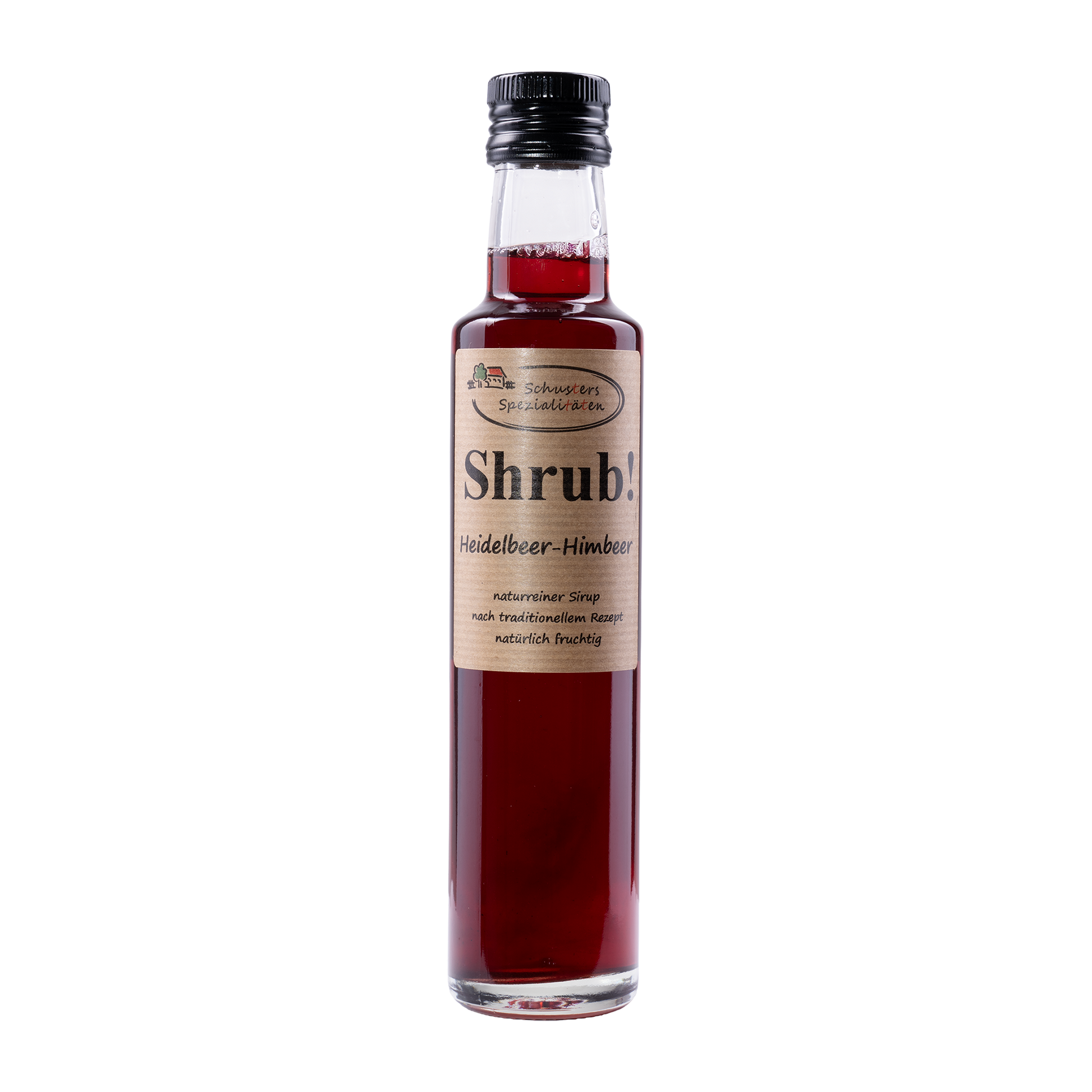 Shrub Heidelbeer-Himbeer Sirup