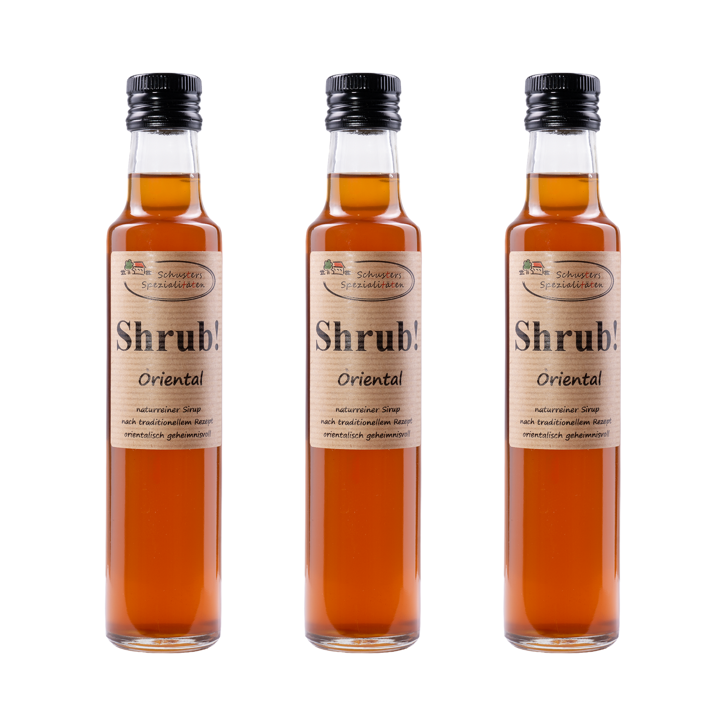 Shrub Oriental Sirup — 3× 250 ml