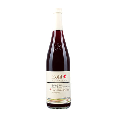 Apfelsaft mit Johannisbeere