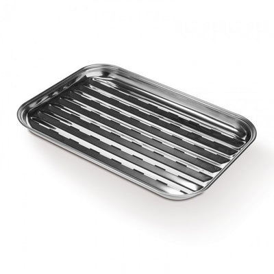 Stainless steel grill tray