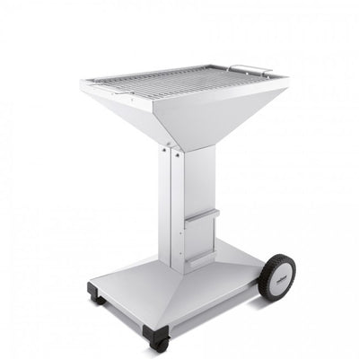 T4 Edelstahlgrill fahrbar