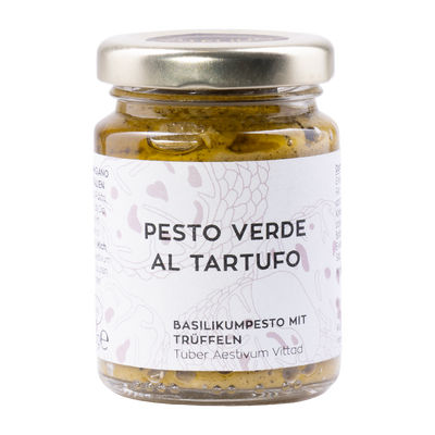 Pesto Verde al Tartufo – Basilikumpesto mit Trüffel