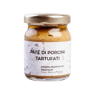 Pâté di Porcini Tartufati – Steinpilzpesto mit Trüffeln